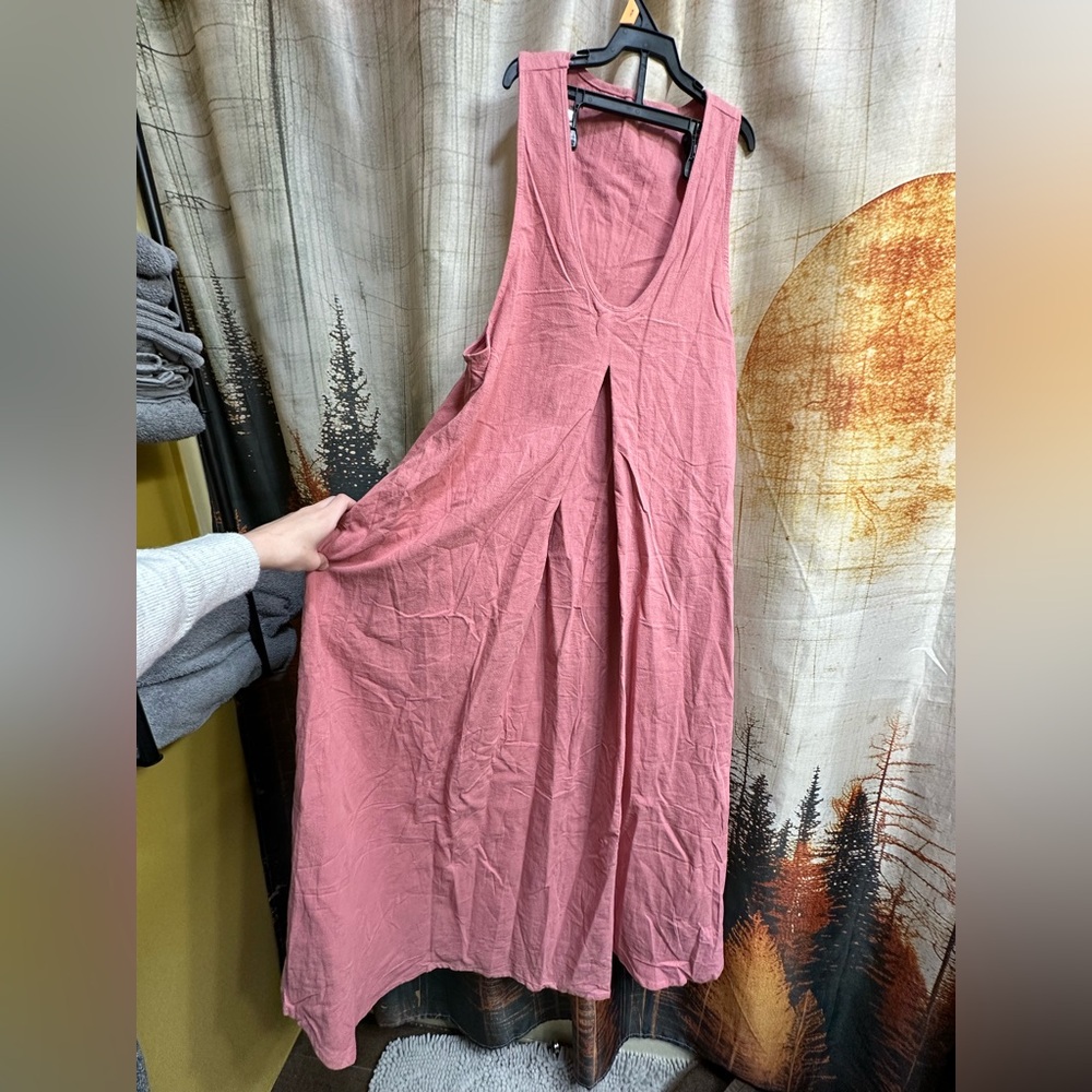 HALARA Dusty Rose Sleeveless Maxi Dress
